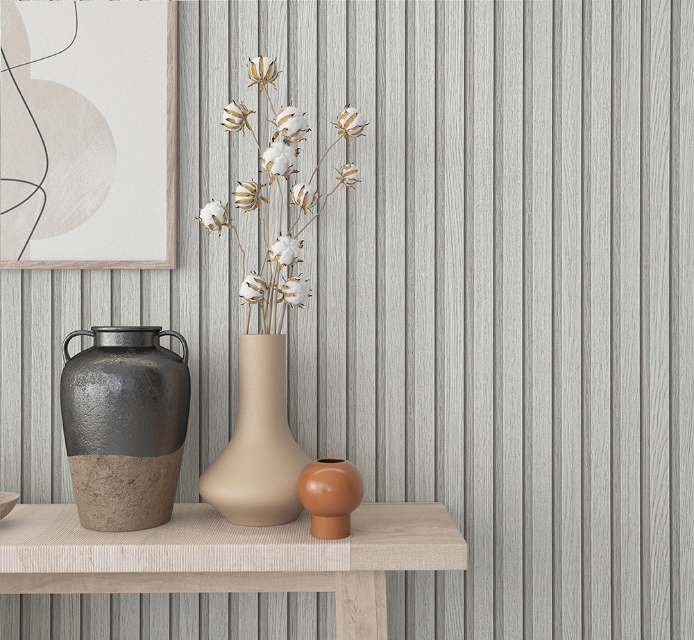 Botanica - Wood Stripe damask wallpaper Marburg    