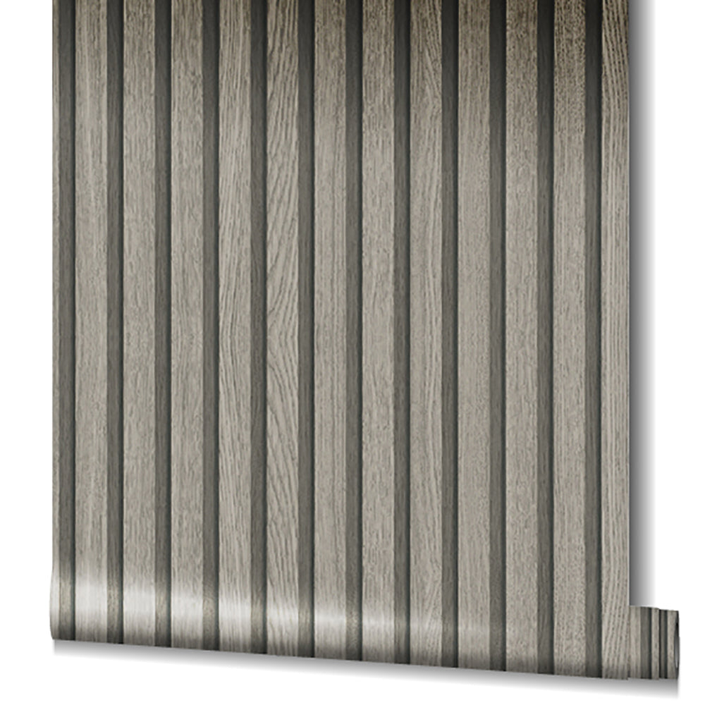 Botanica - Wood Stripe damask wallpaper Marburg    