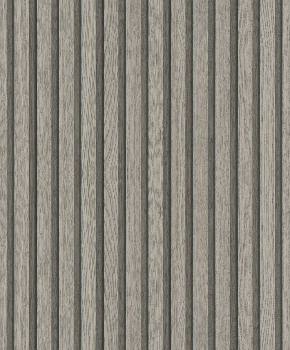 Botanica - Wood Stripe damask wallpaper Marburg Roll Grey  33959 