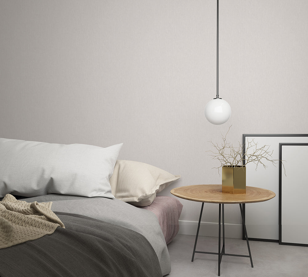 Botanica - Linen plain wallpaper Marburg    