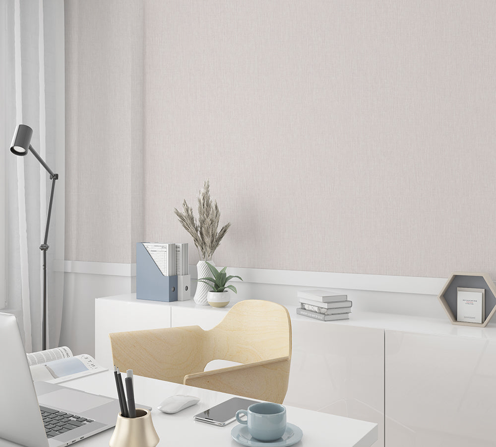 Botanica - Linen plain wallpaper Marburg    