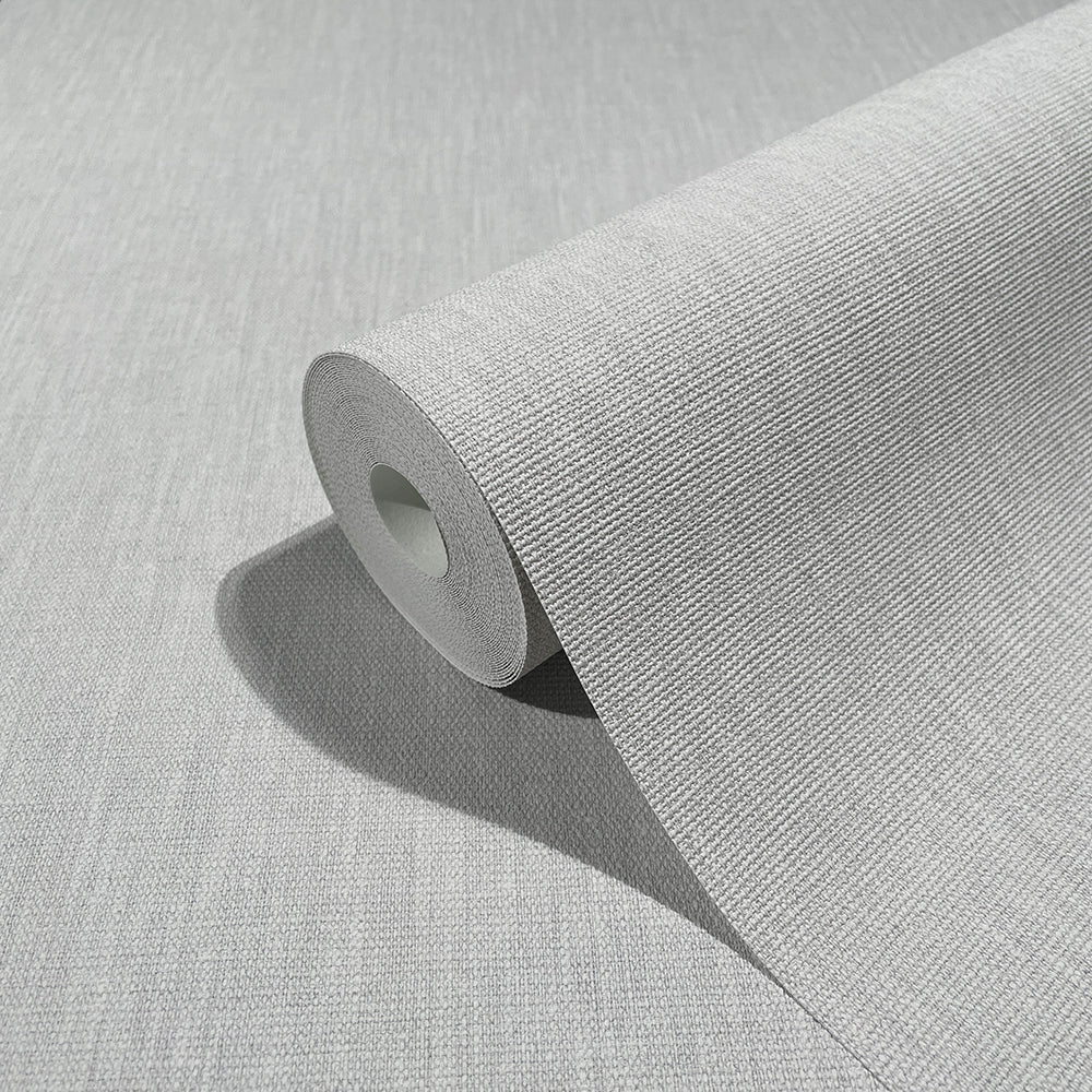 Botanica - Linen plain wallpaper Marburg    