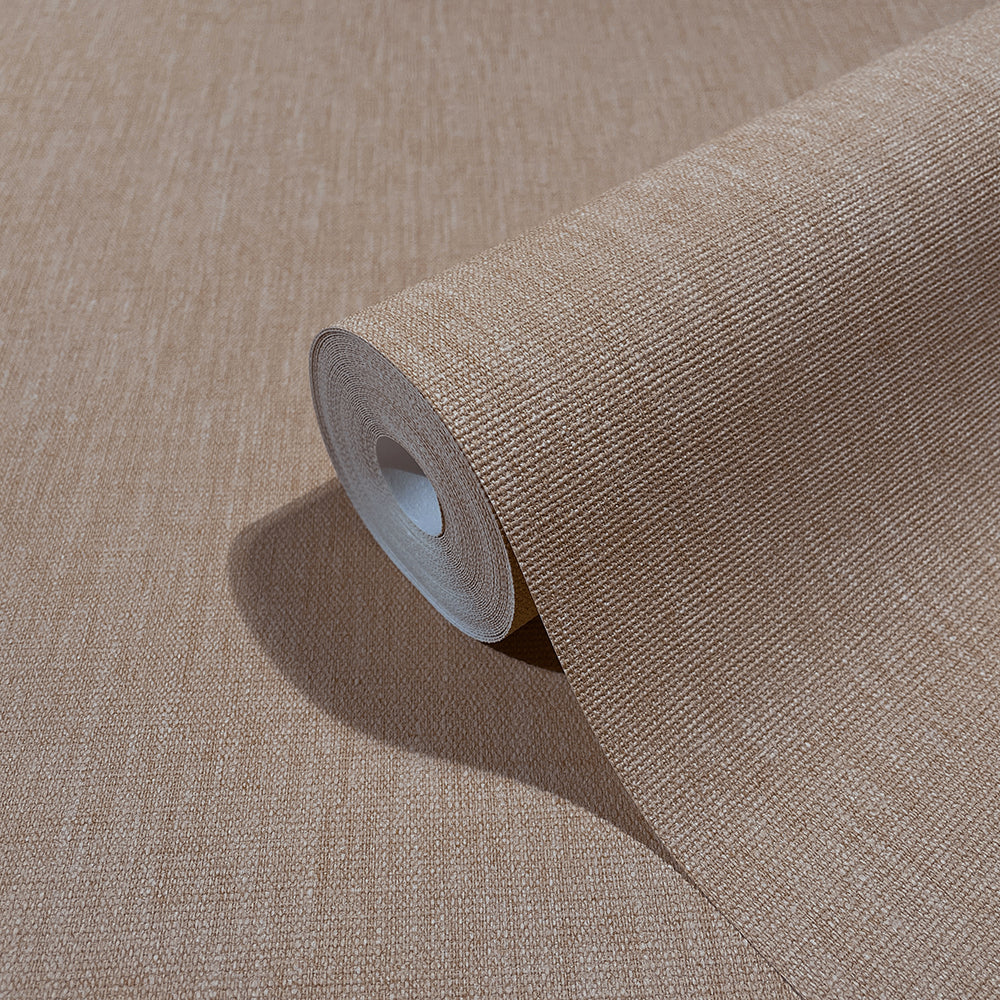 Botanica - Linen plain wallpaper Marburg    