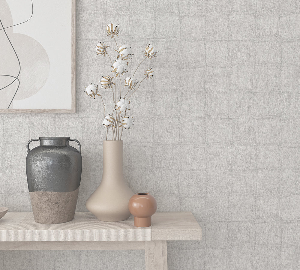 Botanica - Textured Tile industrial wallpaper Marburg    