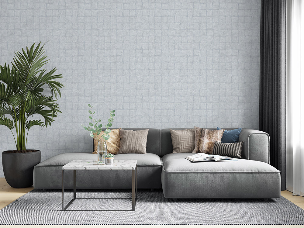 Botanica - Textured Tile industrial wallpaper Marburg    