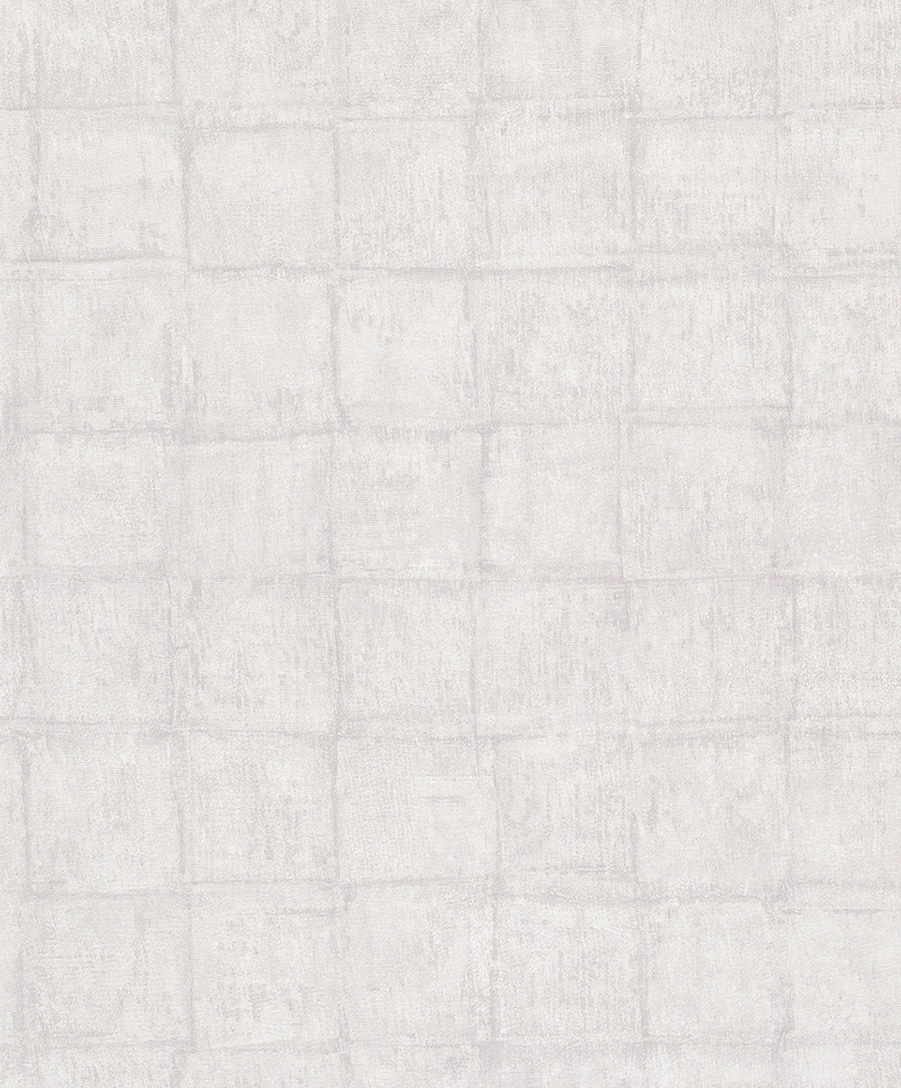 Botanica - Textured Tile industrial wallpaper Marburg Roll Light Taupe  33970 