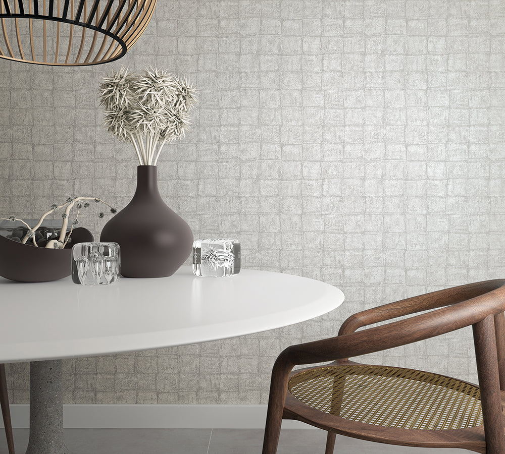 Botanica - Textured Tile industrial wallpaper Marburg    