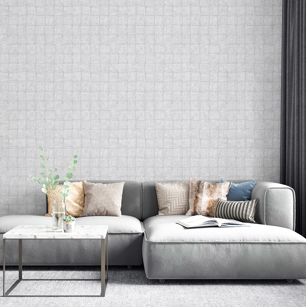 Botanica - Textured Tile industrial wallpaper Marburg    