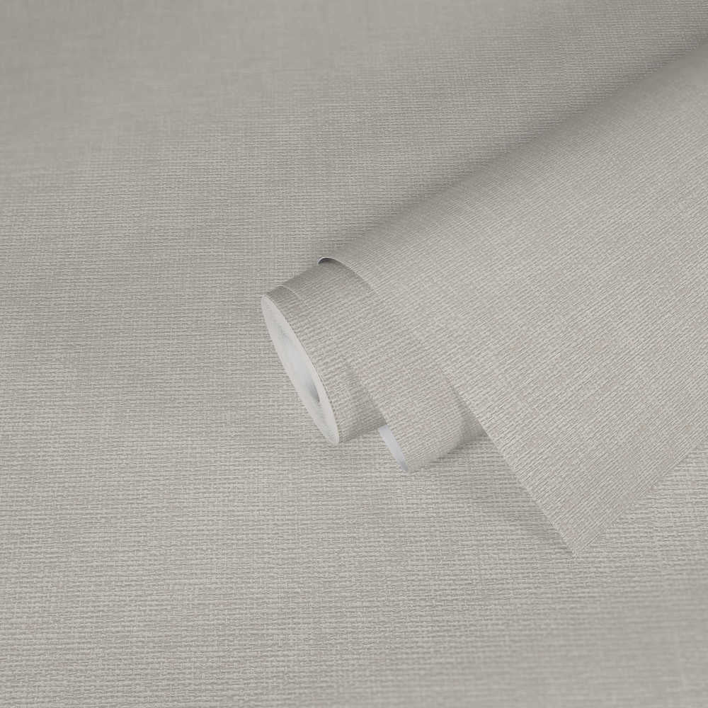 Hygge 2 - Wider Grasscloth Look plain wallpaper AS Creation    