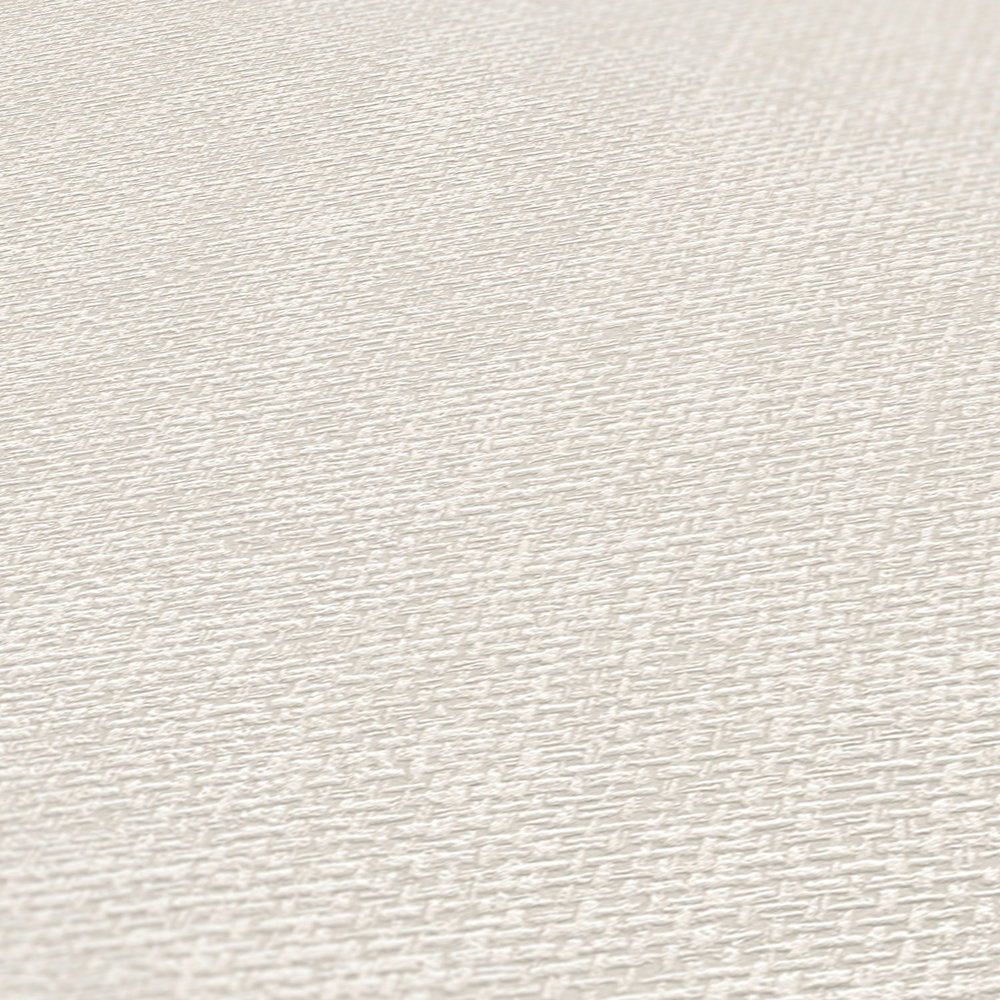 Hygge 2 - Wider Grasscloth Look plain wallpaper AS Creation    