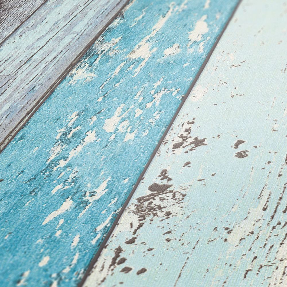 Industrial Elements - Timber Board industrial wallpaper AS Creation    