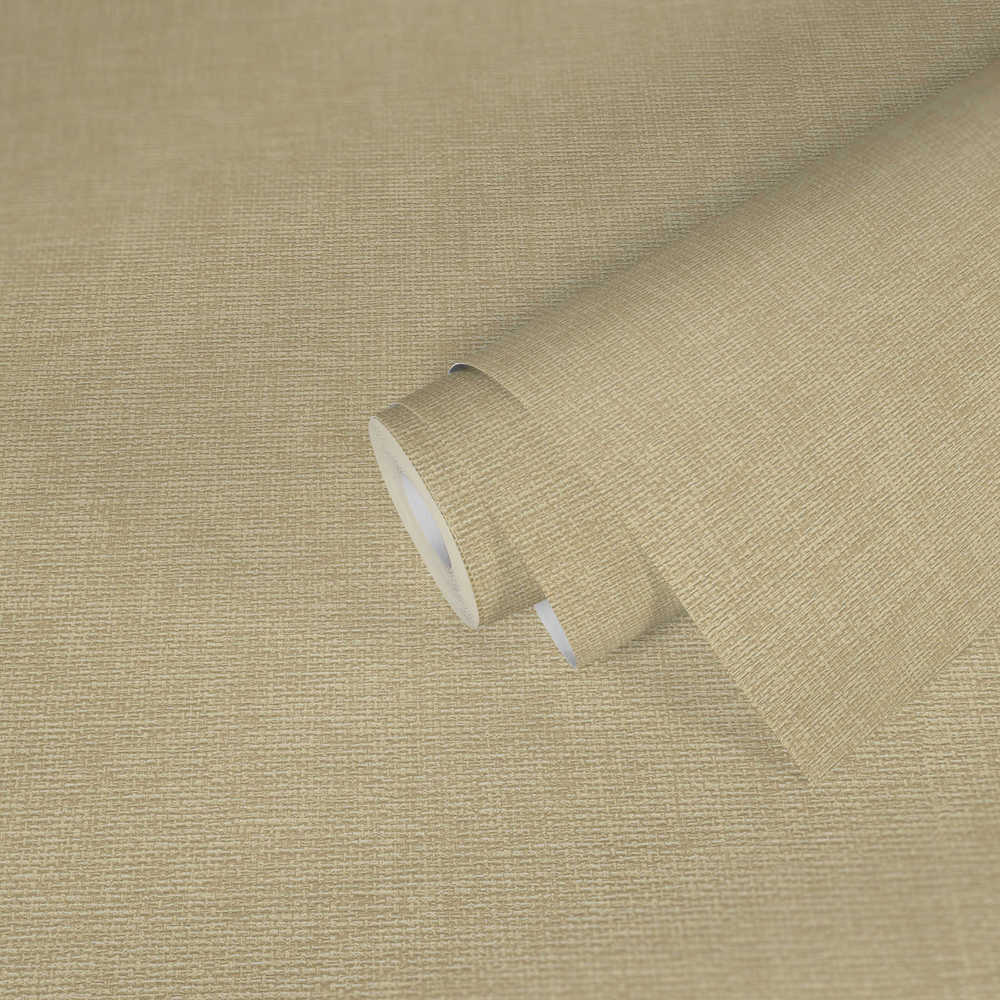 Hygge 2 - Wider Grasscloth Look plain wallpaper AS Creation    
