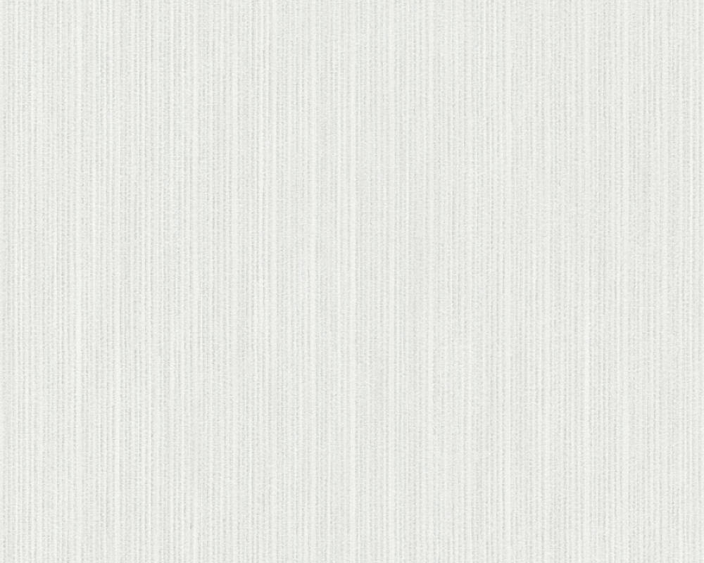 Michalsky 3 - Original  Self Subtle Stripe plain wallpaper AS Creation Roll White  364992