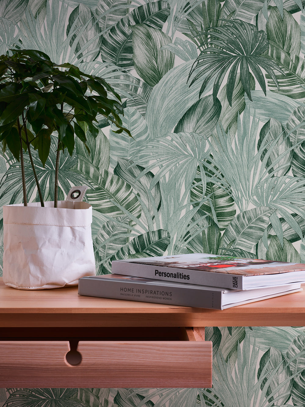 Greenery - Fronds of Fancy botanical wallpaper AS Creation    
