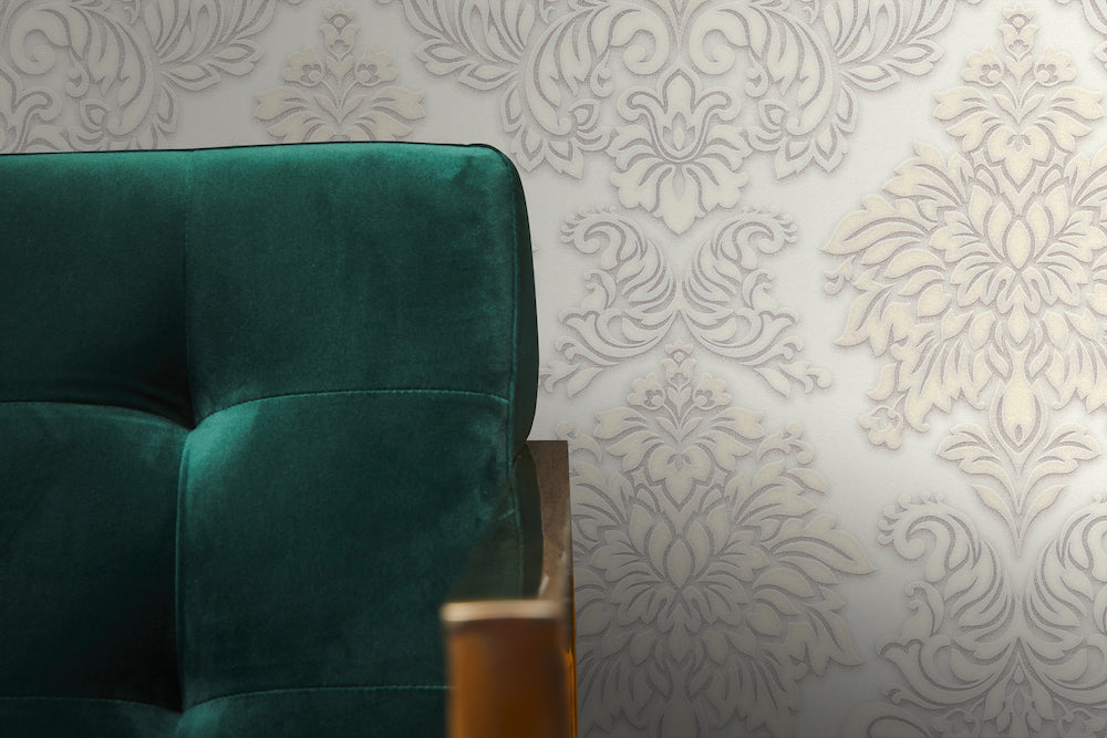 Metropolitan Stories - Touch Of Glitter damask wallpaper AS Creation    