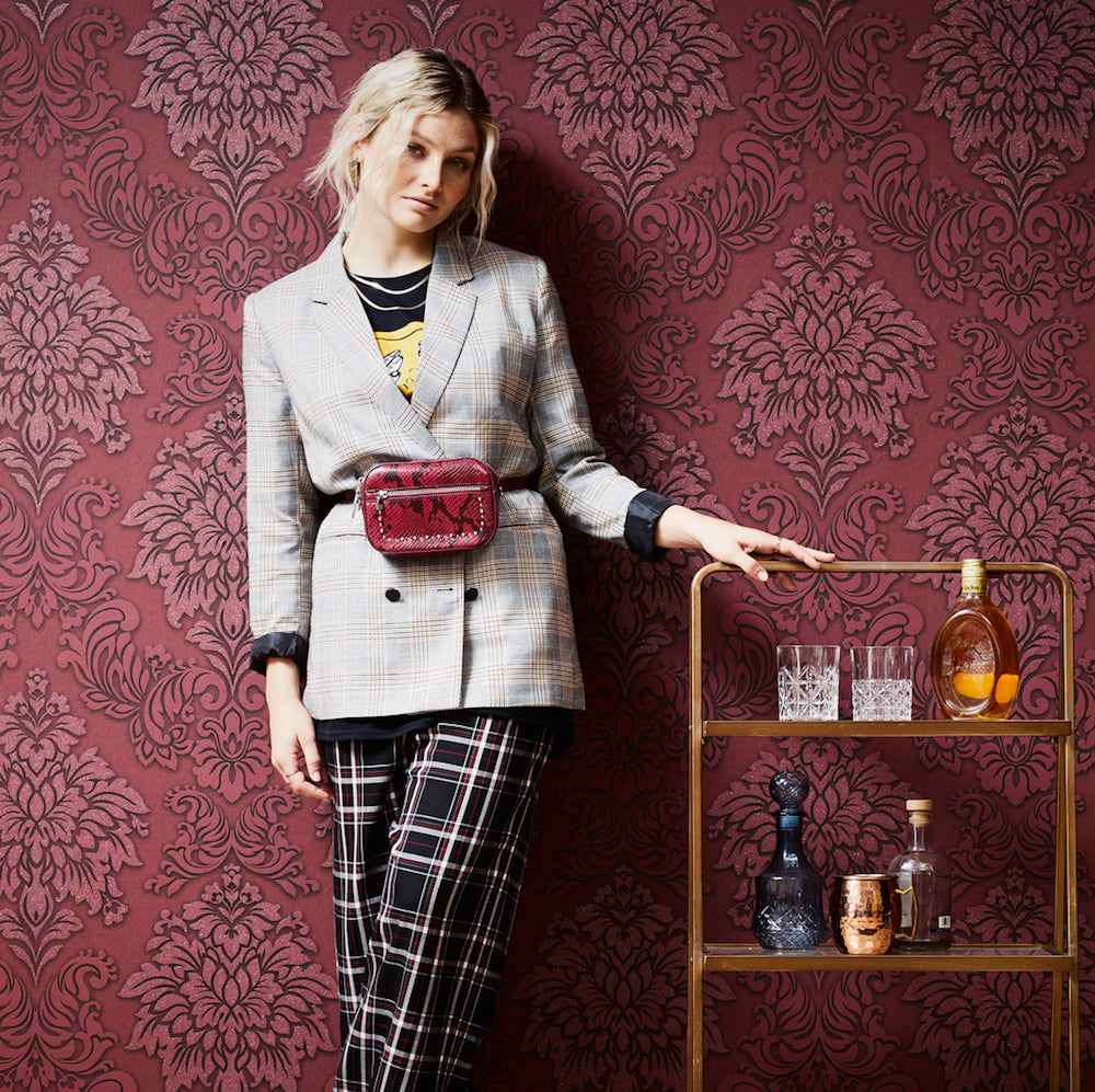 Metropolitan Stories - Touch Of Glitter damask wallpaper AS Creation    