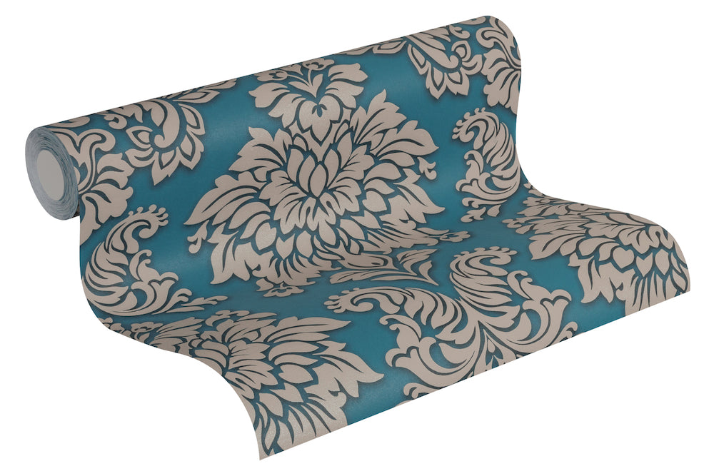 Metropolitan Stories - Touch Of Glitter damask wallpaper AS Creation    