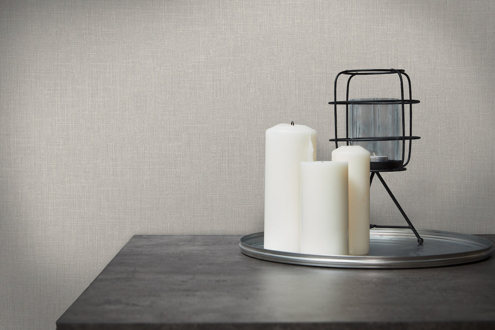 Metropolitan Stories - Looks Like Linen plain wallpaper AS Creation    