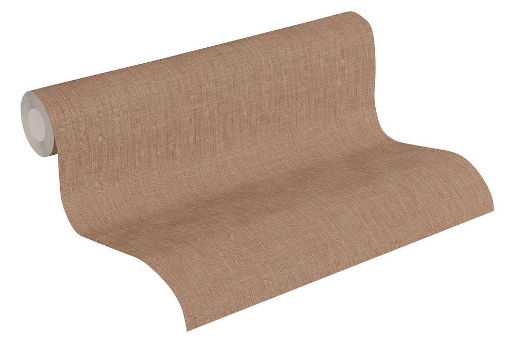 Metropolitan Stories - Linen Fresh plain wallpaper AS Creation    