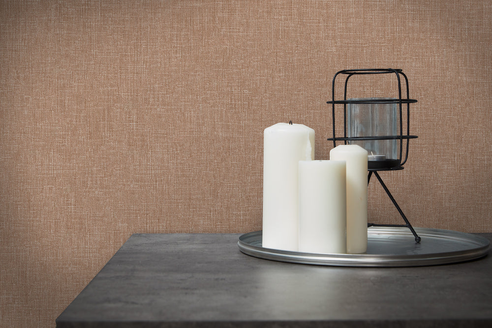 Metropolitan Stories - Linen Fresh plain wallpaper AS Creation    
