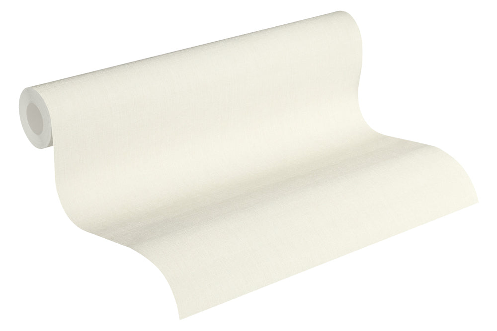 Metropolitan Stories - Linen Fresh plain wallpaper AS Creation    