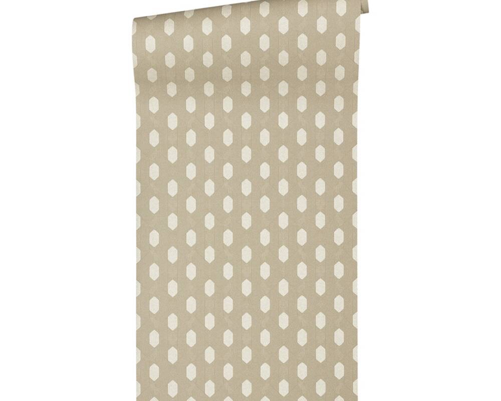Absolutely Chic - Polka-Diamond Chic geometric wallpaper AS Creation    