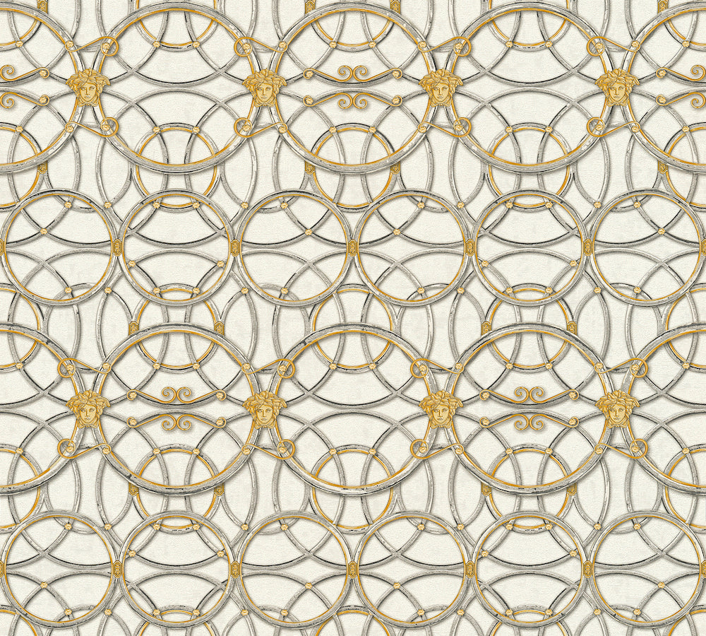 Versace 4 designer wallpaper AS Creation Roll Dark Cream  370492