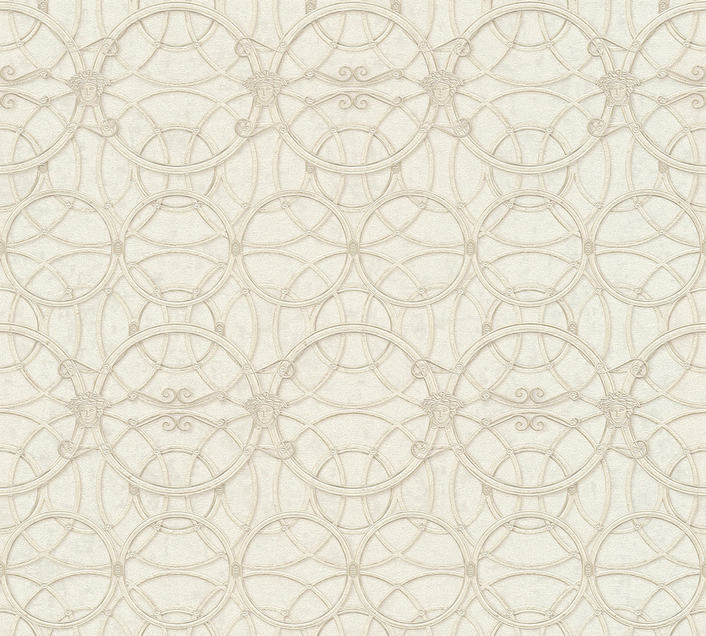 Versace 4 designer wallpaper AS Creation Roll Cream  370493