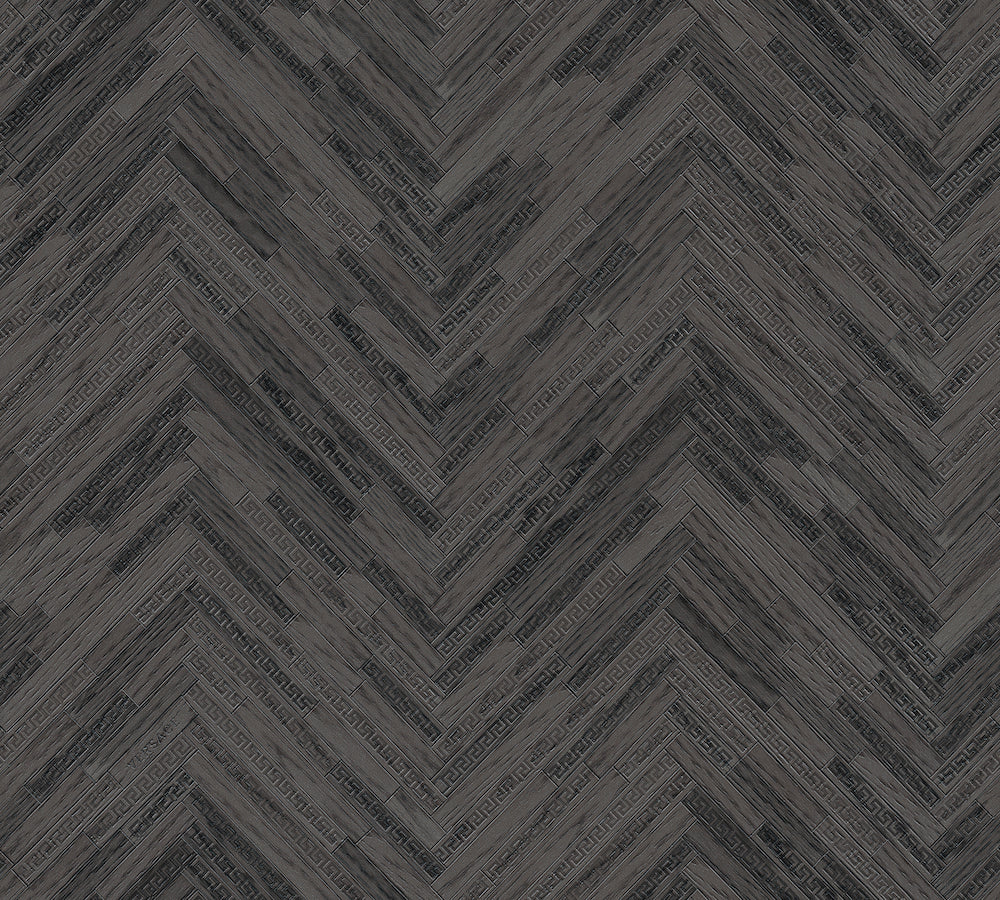 Versace 4 designer wallpaper AS Creation Roll Dark Grey  370514