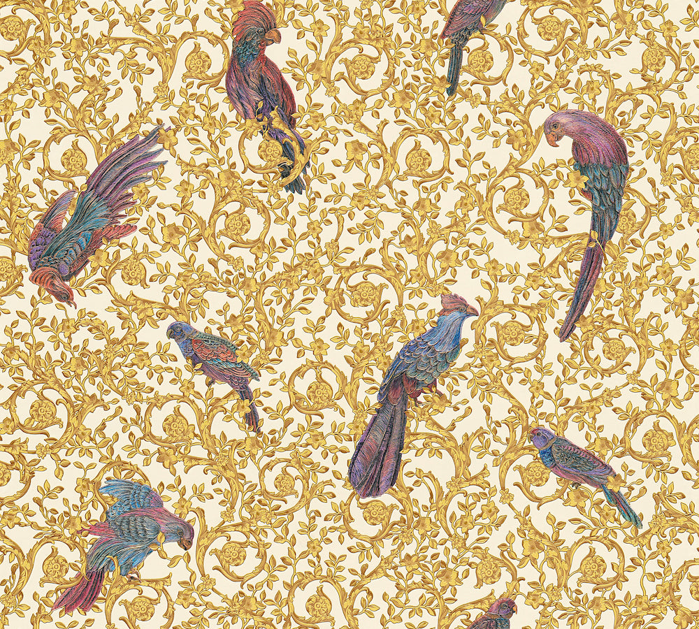 Versace 4 designer wallpaper AS Creation Roll Gold  370532