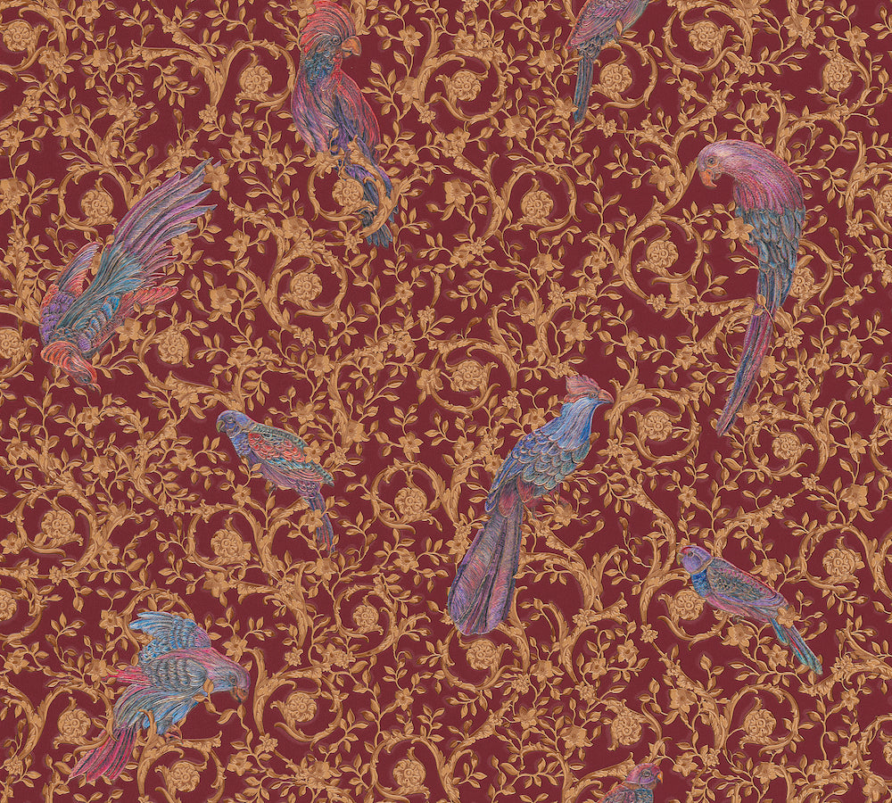 Versace 4 designer wallpaper AS Creation Roll Red  370534
