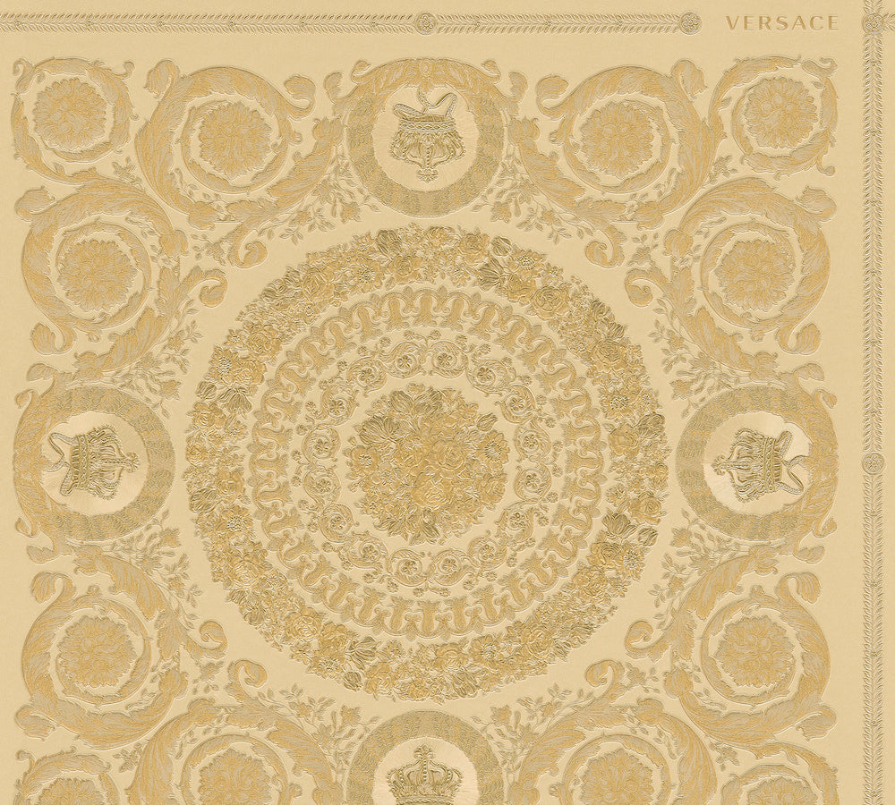 Versace 4 designer wallpaper AS Creation Roll Gold  370554