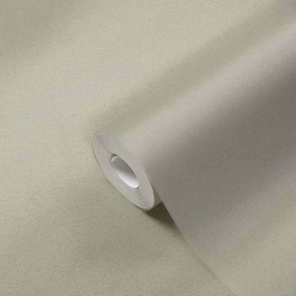 Cuba - Simplicity Linen Effect plain wallpaper AS Creation    