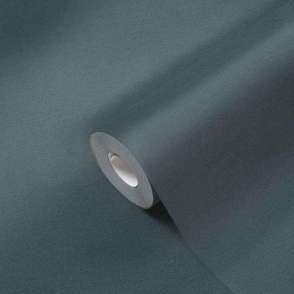 Cuba - Simplicity Linen Effect plain wallpaper AS Creation    