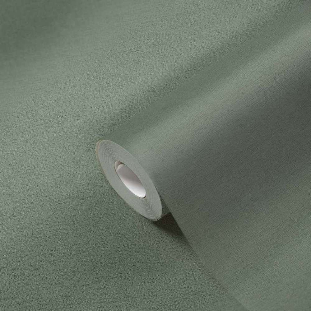 Cuba - Simplicity Linen Effect plain wallpaper AS Creation    