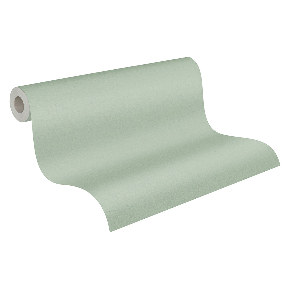 Cuba - Simplicity Linen Effect plain wallpaper AS Creation    