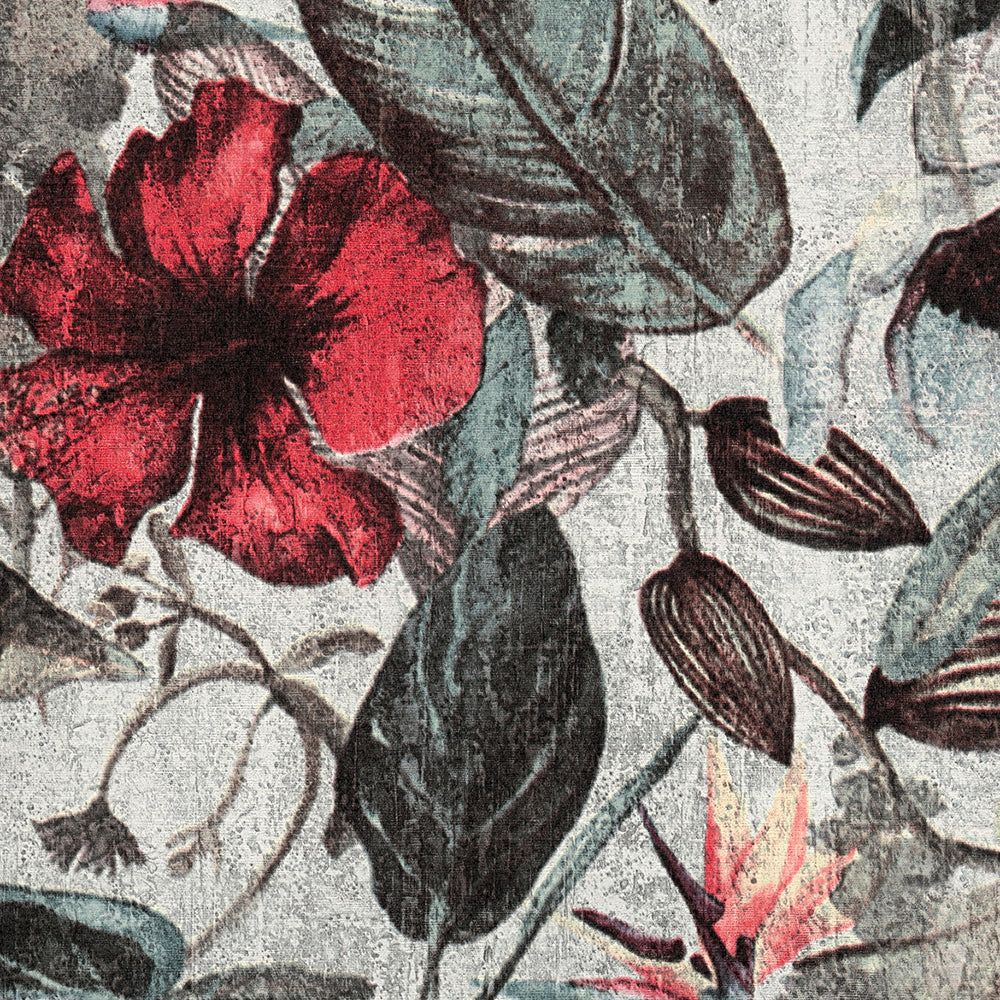 Greenery - Floral Frenzy botanical wallpaper AS Creation    