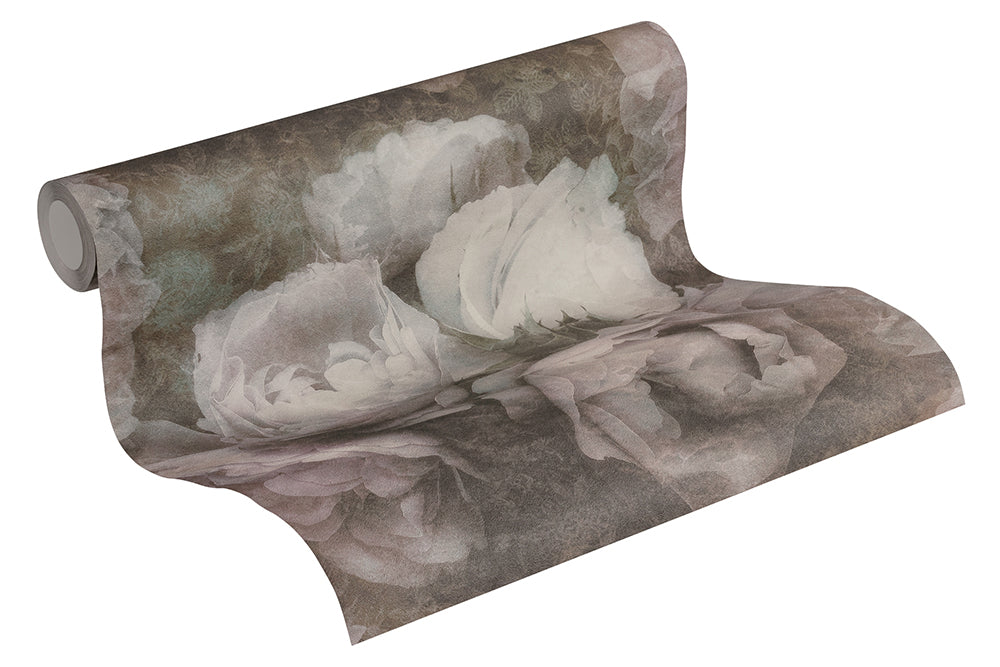 New Walls - Passionate Peonies botanical wallpaper AS Creation    