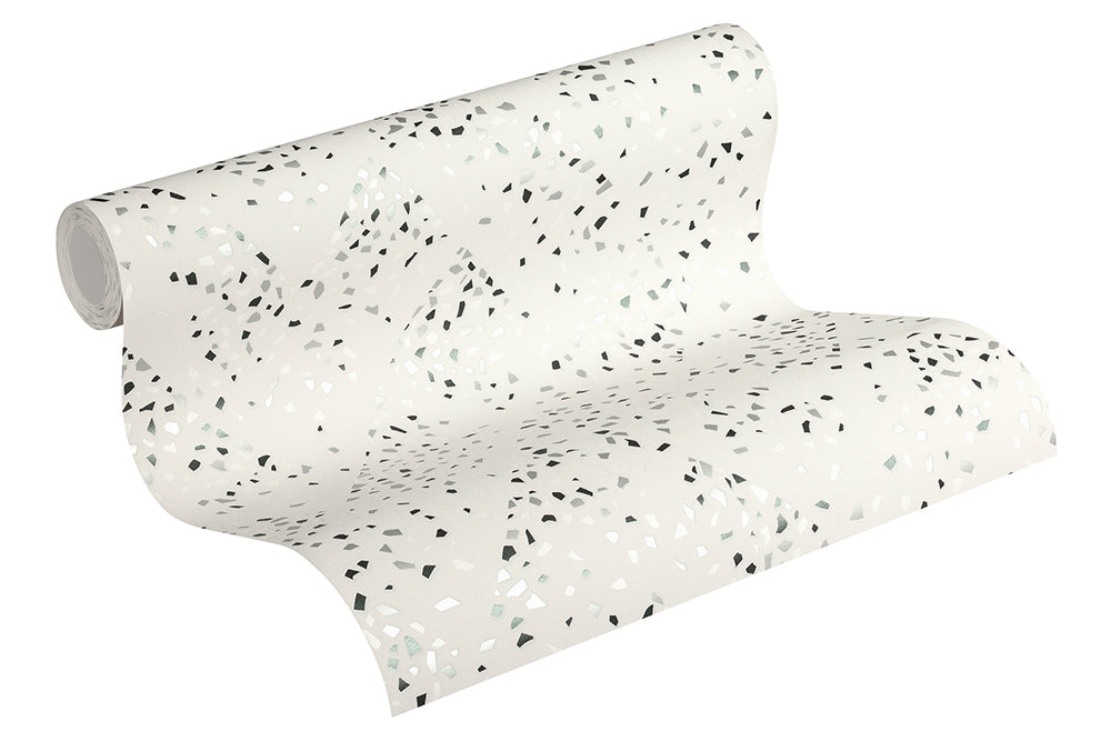 New Walls - Terrazzo  Tile industrial wallpaper AS Creation    