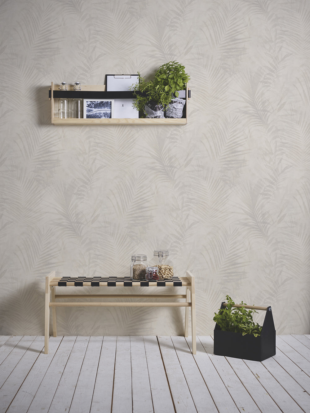 Neue Bude 2.0 - Shadows of the Jungle botanical wallpaper AS Creation    