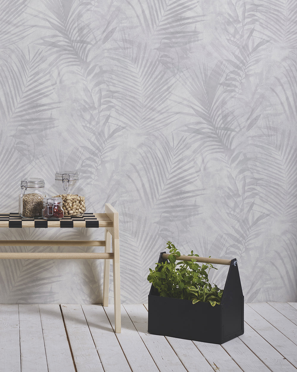 Neue Bude 2.0 - Shadows of the Jungle botanical wallpaper AS Creation    