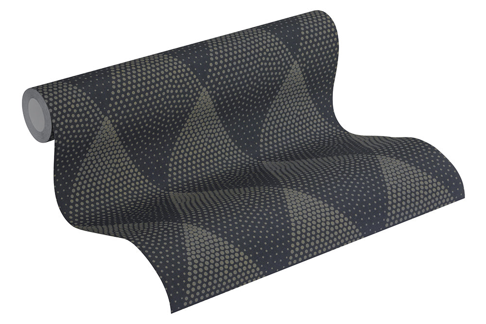 New Walls - Contemporary Shimmering  Diamonds art deco wallpaper AS Creation    