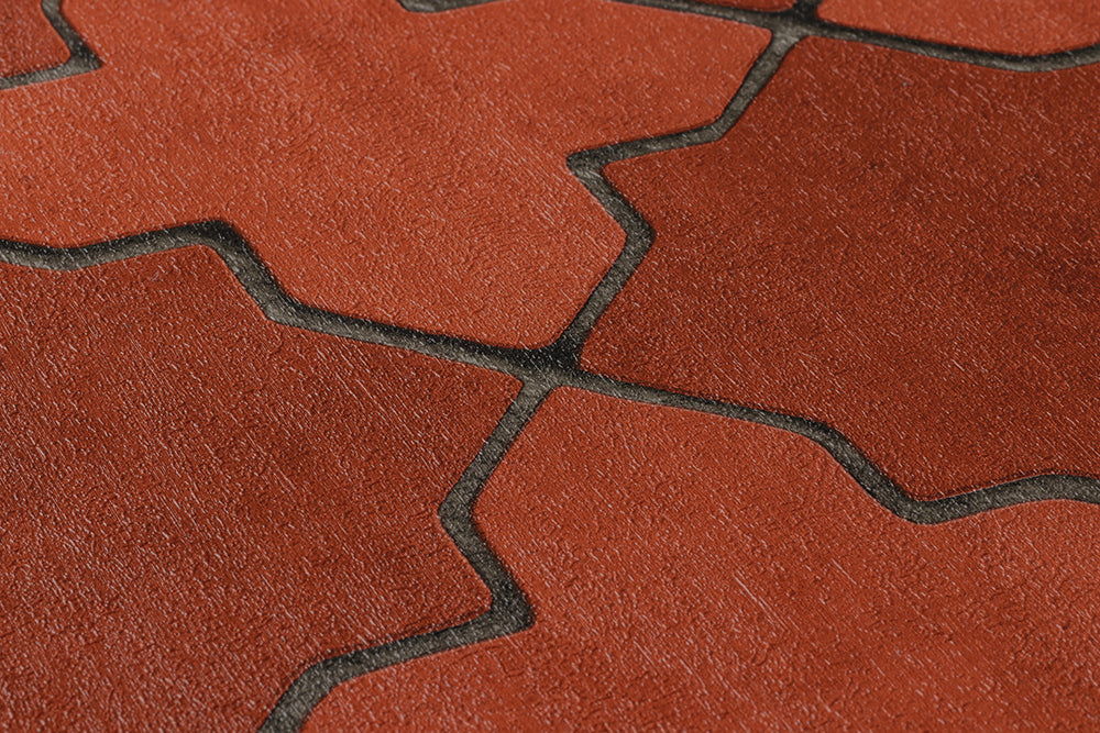 New Walls - Moroccan Tiles industrial wallpaper AS Creation    