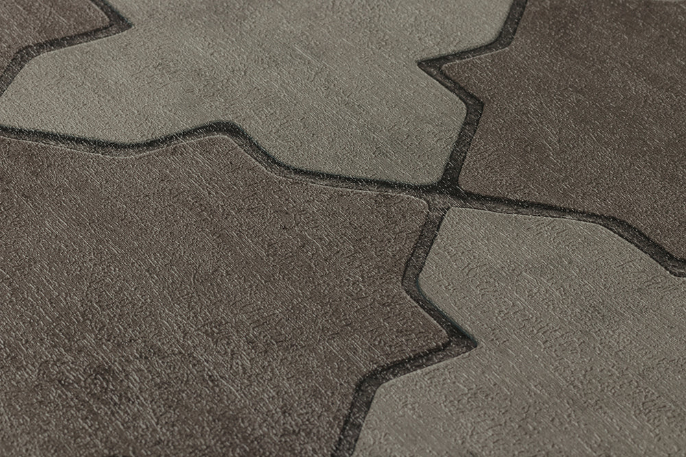 New Walls - Moroccan Tiles industrial wallpaper AS Creation    