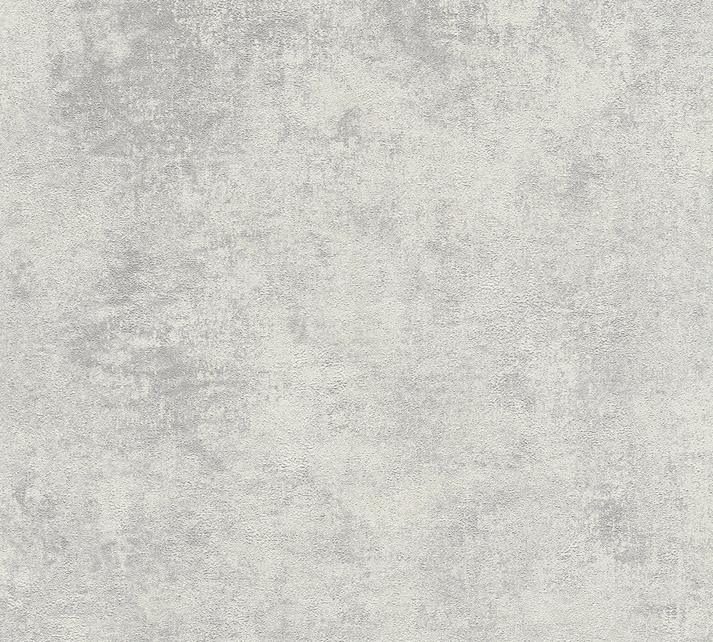 New Walls - Contempo Concrete plain wallpaper AS Creation Roll Grey  374254