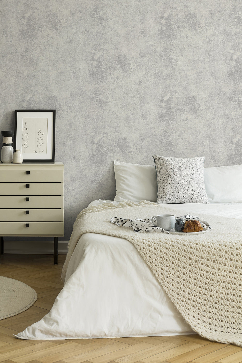 New Walls - Contempo Concrete plain wallpaper AS Creation    
