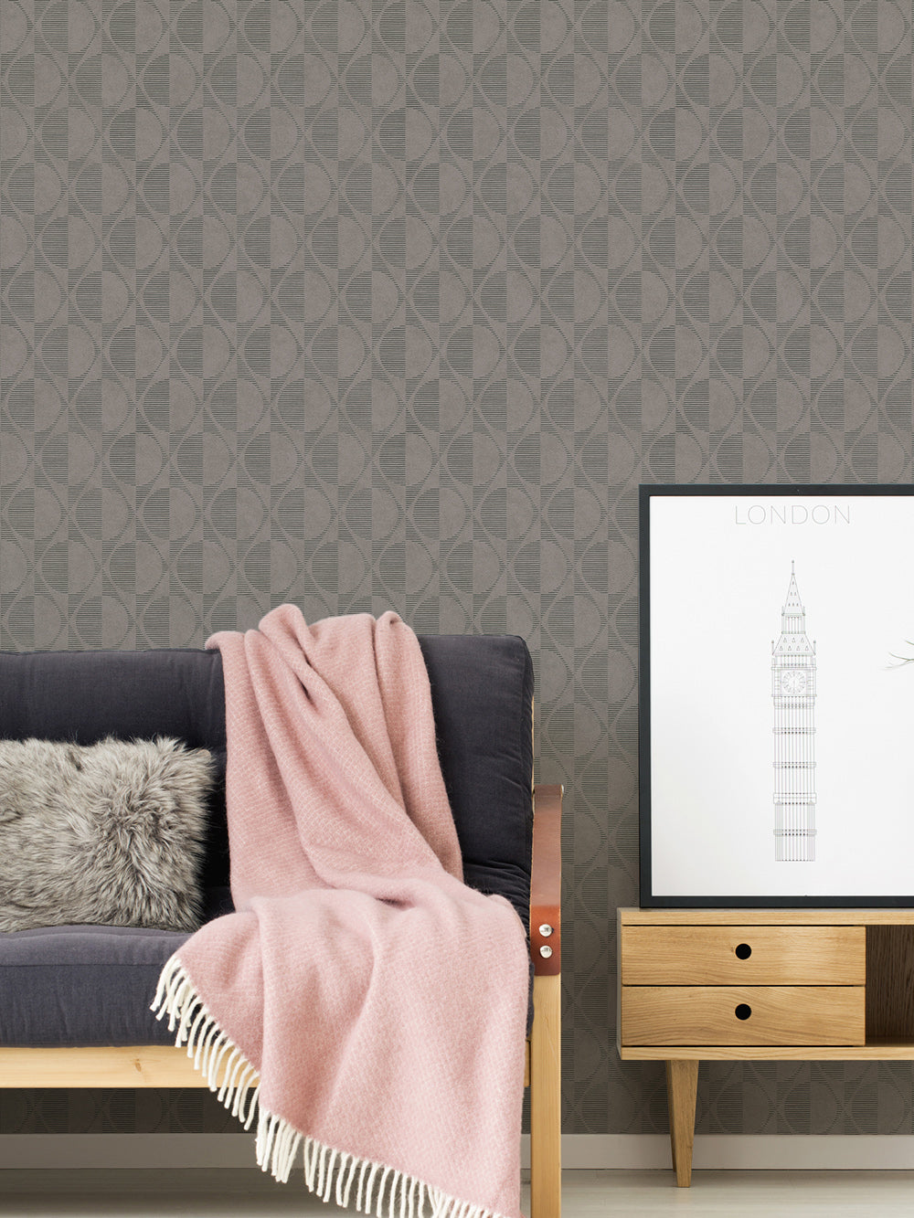 Pop Style - Optic Illusion art deco wallpaper AS Creation    