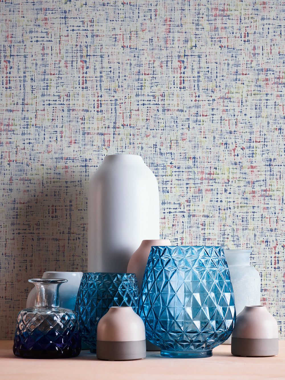 Daniel Hechter 6 - Shibori Linen bold wallpaper AS Creation    