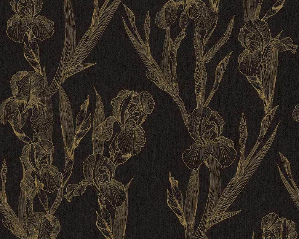 Daniel Hechter 6 - Daffodil Dreams botanical wallpaper AS Creation Roll Light Yellow  375263