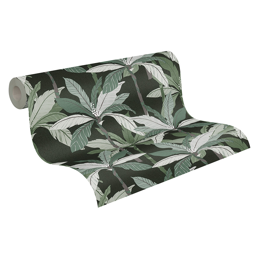 Geo Nordic - Hygee Palms botanical wallpaper AS Creation    